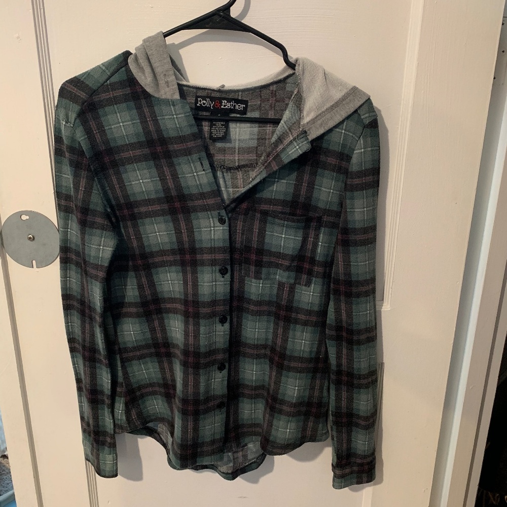 Polly & Esther Hooded Flannel